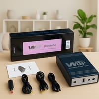 New WGP Mini UPS- Router + ONU Backup Up To 10 Hours (5V, 9V, 12V Output) -Capacity 10400mAh- Black Color_img_1