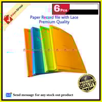 Paper Record file with Lace Premium Quality pack of 6 pcs_img_3