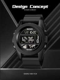 Skmei Digital Fashionable Green Light Watch For Men's_img_1