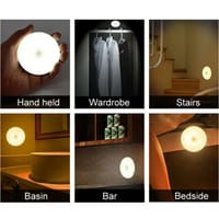 Wireless Motion Sensor Led Wall Night Light With Usb Charging Stick Lamp_img_1