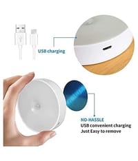 Wireless Motion Sensor Led Wall Night Light With Usb Charging Stick Lamp_img_3
