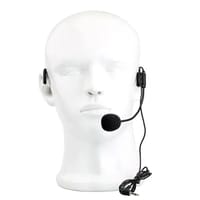Mini Headset Microphone Condenser MIC for Voice Amplifier Speaker Professional Tour guide_img_0