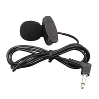 Portable Clip-on Lapel Microphone 3.5mm Jack Hands-free Wired lavalier tour guide microphone_img_2