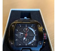 TISSELLY model 6623-impermeável Tonneau Quartz Relogios para Homens, Tonneau Aço, Alta Qualidade, China Fábrica, Preço de Atacado_img_1