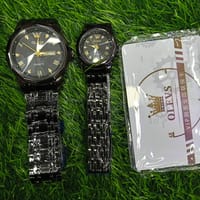 Olevs Stainless Steel Fashionable Couple Watches_img_6
