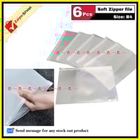 Zipper file Soft Legal size 10x14 inch pack of 6 pcs Use for Documents and multipurpose_img_2