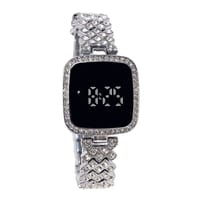 Elegant Luxury Full Diamond Touch Screen Ladies Watch_img_4
