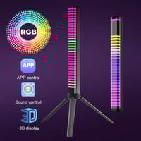 3D RGB APP Control Rechargeable Rhythm Light With Voice-Activated Pickup (D10)_img_0