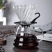 v60 coffee 600ml Cloud Pot + Twill Plastic Filter (Large)360ML Cloud Pot 600ML Cloud Pot_img_0
