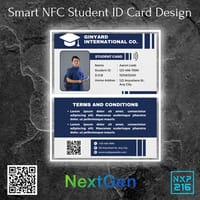 Students ID Card With Ribbon & Holder_img_7