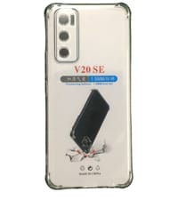 Vivo V20 SE Transparent/Clear Soft silicone Phone Cover_img_0