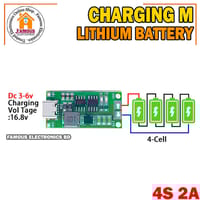 Multi-Cell 4S 2A Type-C To 12.6V Step-Up Boost Lipo- Polymer Li-Ion Charger 16.8V 18650 Lithium Battery_img_2