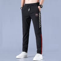 Men's Casual Sports Trowser- Track Stripe_img_0