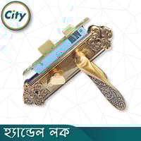 প্রিমিয়াম কুয়ালিটি ছোট আকারের হ্যান্ডেল লক নব সহ ভিতরের রুমের জন্য সিএফ রঙের দরজার লক Door Lock_img_1