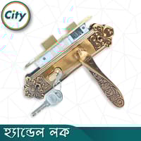 প্রিমিয়াম কুয়ালিটি ছোট আকারের হ্যান্ডেল লক নব সহ ভিতরের রুমের জন্য সিএফ রঙের দরজার লক Door Lock_img_2