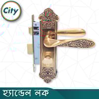 প্রিমিয়াম কুয়ালিটি ছোট আকারের হ্যান্ডেল লক নব সহ ভিতরের রুমের জন্য সিএফ রঙের দরজার লক Door Lock_img_3