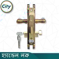 প্রিমিয়াম কুয়ালিটি ছোট আকারের হ্যান্ডেল লক নব সহ ভিতরের রুমের জন্য সিএফ রঙের দরজার লক Door Lock_img_4