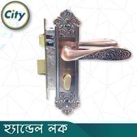 প্রিমিয়াম কুয়ালিটি ছোট আকারের হ্যান্ডেল লক নব সহ ভিতরের রুমের জন্য অ্যান্টিক রঙের দরজার লক Door Lock_img_3