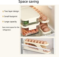 Automatic Rolling Egg Holder – Space-Saving 2-Layer Egg Storage Rack_img_4