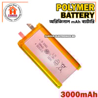 3000mAh New 3.7V Lithium Polymer Battery Best Quality Original Battery_img_2