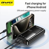 Awei P13K 22.5W PD Powerbank 20000mAh Fast Charging_img_3