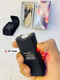 Self Defence Electric Shock And LED Flashlight With Extra Carry Bag_img_9