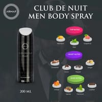 Armaf Club De Nuit Intense Body Spray used for male - 200 ml_img_2