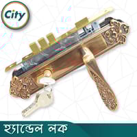 সিএফ রঙের উচ্চ সুরক্ষা স্ট্যান্ডার্ড সাইজের হ্যান্ডেল লক প্রধান দরজার লক Door Lock_img_1