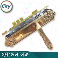 সিএফ রঙের উচ্চ সুরক্ষা স্ট্যান্ডার্ড সাইজের হ্যান্ডেল লক প্রধান দরজার লক Door Lock_img_2