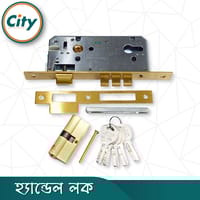 সিএফ রঙের উচ্চ সুরক্ষা স্ট্যান্ডার্ড সাইজের হ্যান্ডেল লক প্রধান দরজার লক Door Lock_img_5