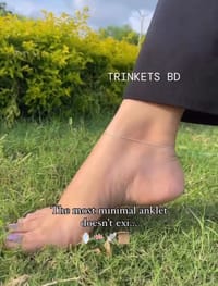 Minimal Anklet 2 pcs (1 pair)_img_1