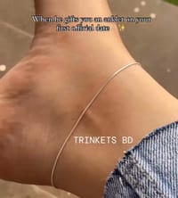 Minimal Anklet 2 pcs (1 pair)_img_2