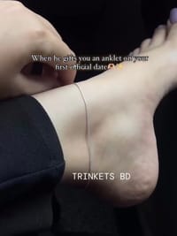 Minimal Anklet 2 pcs (1 pair)_img_3