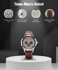 TIMEX Multi Function Chronograph Bronze Dial Analog Watch_img_7