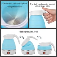Mini Foldable Travel Electric Silicone Kettle_img_1