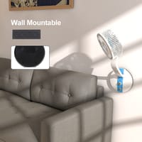 Rechargeable MHR Mini Folding Fan with LED Light & Power Bank_img_4