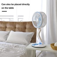 Rechargeable MHR Mini Folding Fan with LED Light & Power Bank_img_8