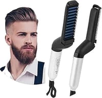 3-in-1 Hair Straightener, Curler & Smoothing Comb – Fast Heating, Anti-Scald, Travel-Friendly_img_2