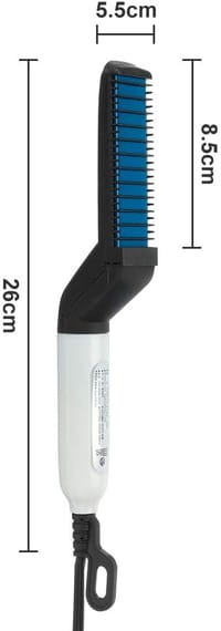 3-in-1 Hair Straightener, Curler & Smoothing Comb – Fast Heating, Anti-Scald, Travel-Friendly_img_3