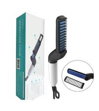 3-in-1 Hair Straightener, Curler & Smoothing Comb – Fast Heating, Anti-Scald, Travel-Friendly_img_9