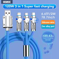 😱🔥অরিজিনাল জিঙ্ক অ্যালয় 𝟑 ইন 𝟏-𝟏𝟐𝟎𝐖 𝟔𝐀 সুপার ফাস্ট চার্জিং কেবল🔥😱 🔥𝐅𝐚𝐬𝐭 𝐂𝐡𝐚𝐫𝐠𝐢𝐧𝐠 𝐃𝐚𝐭𝐚 𝐂𝐚𝐛𝐥𝐞 𝐓𝐲𝐞𝐩 𝐂 𝐀𝐧𝐝 𝐌𝐢𝐜𝐫𝐨 𝐔𝐒𝐁🔥_img_2
