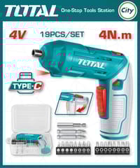 4v লিথিয়াম আয়ন ছোট কর্ডলেস স্ক্রু ড্রাইভার TOTAL TSDLI0442_img_0