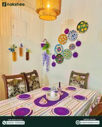 ২৬ পিসের জুট টেবিল ম্যাট সেট_img_0