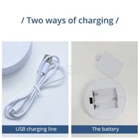 Table Lamp Internet Red Hourglass Decompression Ornament 3D Three-dimensional Sand Painting Water Painting Colorful_img_4