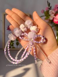 Rice bead purple charm_img_0