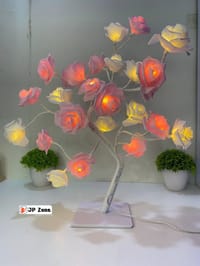 24 LED Rose Flower Tree Lamp_img_4