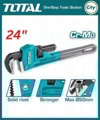 ২৪ ইঞ্চি হেভী পাইপ রেঞ্চ TOTAL THT171246_img_0