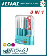 ৯ পিস ইন্টারচেঞ্জেবল স্ক্রু ড্রাইভার সেট TOTAL THT250906_img_0