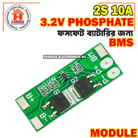 Lifepo4 BMS 2S 10A 6.4V Battery Charge Protection Board_img_0