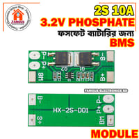 Lifepo4 BMS 2S 10A 6.4V Battery Charge Protection Board_img_5